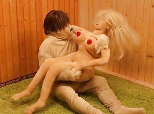 Sex Dolls Marsalina and Catalina take turns getting fucked and fini...