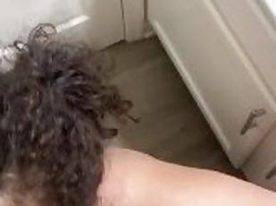 Pov: Latina whore snuck in bathroom while my mom watches tv in the ...
