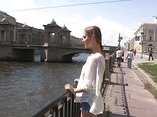 Beautiful Russian Teen Enjoying An Awesome Missionary Style Fuck On...