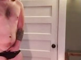 Hot Punk Guy Plays With His Big Dick Until He Explodes! (Part 1)