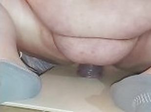 grasa, masturbare-masturbation, pasarica, amatori, jucarie, bbw, dildo, solo