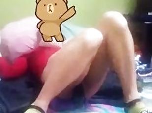 extremo, enorme, orgasmo, amateur, anal, gay, cabalgando, consolador, a-solas, gay-joven