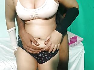 Panty Bra Wearing Hot Desi Bhabhi Fucked In Standing And Missionary...