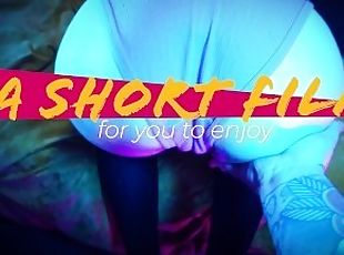 big tattooed cock inside a tight cyberpunk babe 4k