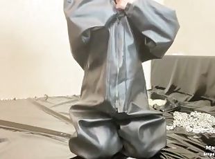 asiatisk, masturbation, amatör, japansk, bdsm, fetisch, latex, ensam, bondage, brunett