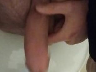 masturbation, pissande, amatör, gigantisk-kuk, fötter, blond, ensam, kuk