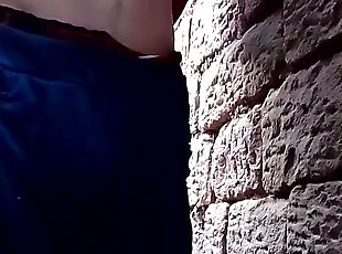 Pee pissing hot indian boy