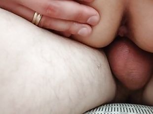 a young guy fucks my wife in a condom and cums. I'm filming this on...