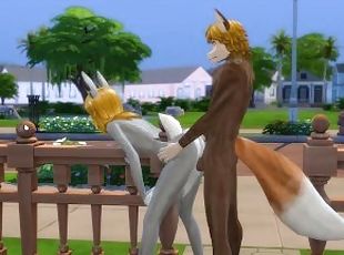 Wolf And Bunny Sims 4 Furry Earth Day