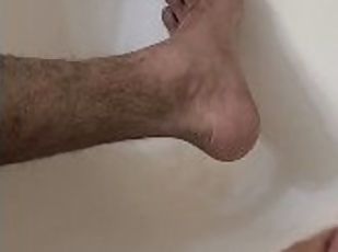 HUGE LOAD IN THE FRESH CLEAN TUB! SHINY PEDICURE!HUGE LOAD IN THE F...