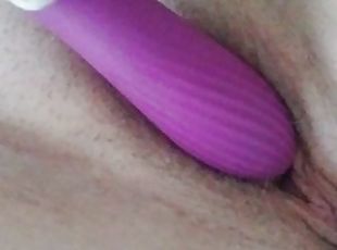 masturbation, amateur, mature, jouet, belle-femme-ronde, solo