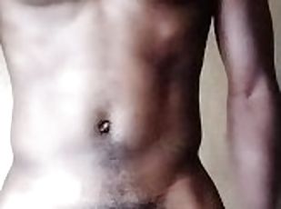 masturbation, orgasme, amateur, ejaculation-sur-le-corps, ébène, énorme-bite, gay, branlette, black, secousses