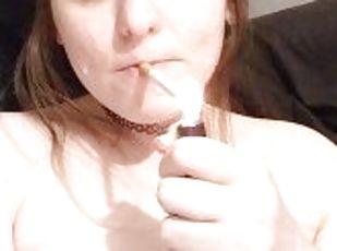 smoking cigs and smoking cock