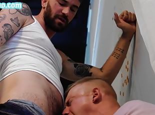 Dominant taboo jock with tattoos fucks his stepbrothers asshole