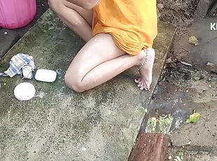 payu-dara-besar, di-luar, amateur, gadis-indian, payu-dara, solo, topless