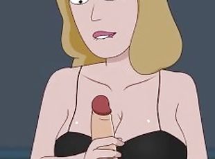 Rick and Morty - A Way Back Home - Sex Scene Only - Part 47 Beth Ha...