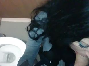 public, amateur, babes, fellation, énorme-bite, milf, couple, salope, point-de-vue, toilette