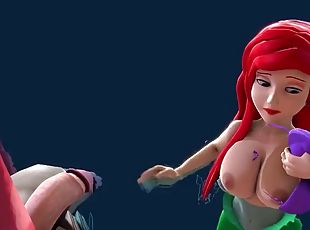 The Little Mermaid in Aquatica Erotica