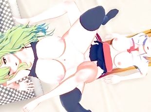 tate-mari, servitoare, masturbare-masturbation, amatori, lesbiana, adolescenta, animatie, hentai, 3d, tate