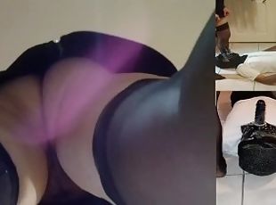 pelancapan, muncrat, strapon, amateur, alat-mainan, bdsm, hamba, dua-kali-ganda, pov, menunggang