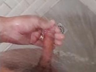 Handjob in bath