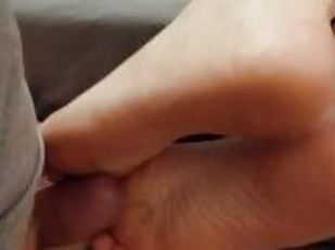 My First Fan Request Video. Footjob, Dirty Talk, Mature tits, feet ...