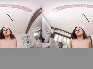 VR Bangers wife caught her husband watching VR porn and fucked hard...