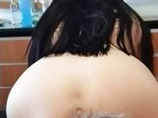 Mi esposa Montando con plug anal de zorrita