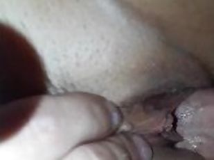 orgasme, chatte-pussy, amateur, milf, ejaculation-interne, couple, point-de-vue, ejaculation, serrée, bite