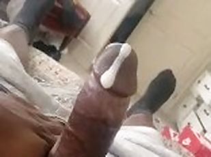 dyakol-masturbation, baguhan, talsik-ng-tamod, negra, malaking-titi, negro-negra, pov, tamod, solo, titi