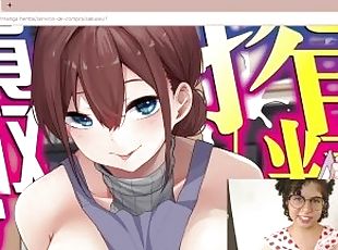 CuteBunnybell reacciona a delicioso manga hentai de compradoras tet...