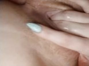COMPILATION: Petite teen MILF finger fucks her pussy over and over,...