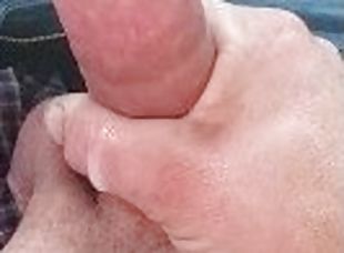 masturbation, amateur, ejaculation-sur-le-corps, énorme-bite, branlette, voiture, ejaculation, horny, solo, bite