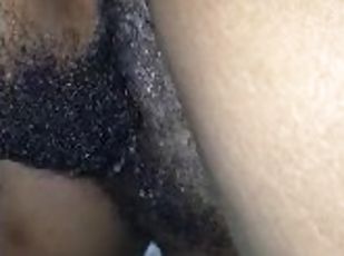 cul, orgasme, chatte-pussy, amateur, ébène, solo