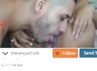 PUSSY LICK husband licking wife pussy live on webcam exotic indian ...