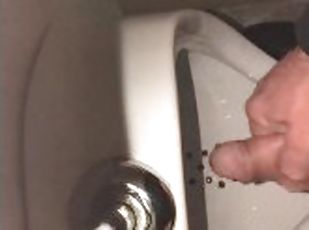 Solo Male POV Watch Me Have A Quick Piss At A Urinal Within A Publi...