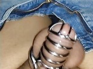 masturbare-masturbation, amatori, jucarie, bdsm, picioare, solo, bondage