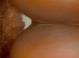 røv, orgasme, fisse-pussy, amatør, ibenholt, kæmpestor-pik, creampie, pik