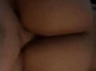 pantat, orgasme, amatir, creampie-ejakulasi-di-dalam-vagina-atau-anus-dan-keluarnya-tetesan-sperma, sudut-pandang, cowgirl-posisi-sex-wanita-di-atas-pria, berambut-cokelat, penis