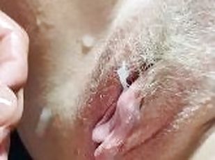 coño-pussy, amateur, interracial, casero, pareja, sucio, corrida, rubia, penetración