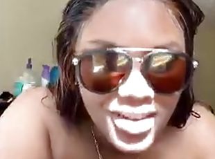 buntut, payu-dara-besar, amateur, perempuan-afrika, webcam, menari, solo, tatu