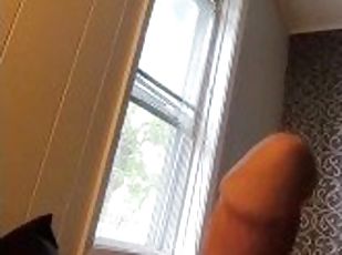 masturbation, public, amateur, gay, secousses, solo, minet, bite