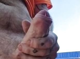 masturbare-masturbation, public, amatori, jet-de-sperma, solo, pula