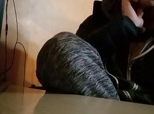 pisandu-se, hardcore, laba, camera, voyeur, picioare, pov, blonda, simpatica, solo