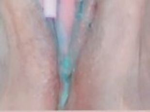 Wet cum pussy