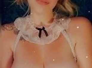 Sexy Cute Blonde French Maid Honest Dick Rating Humiliation SPH ???...