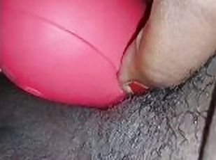 orgasme, chatte-pussy, amateur, jouet, belle-femme-ronde, solo, humide