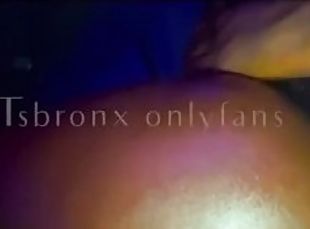 Tsbronx aka Victoria dougharty getting fucked by a massive cock ful...