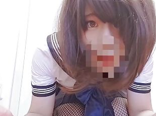 asien, masturbieren, schulmädchen, transsexueller, dilettant, japanier, geile, fetisch, allein