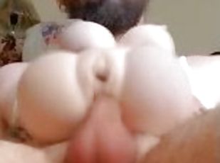 store-pupper, feit, svær, onani, amatør, cumshot, stor-pikk, leke, creampie, bbw